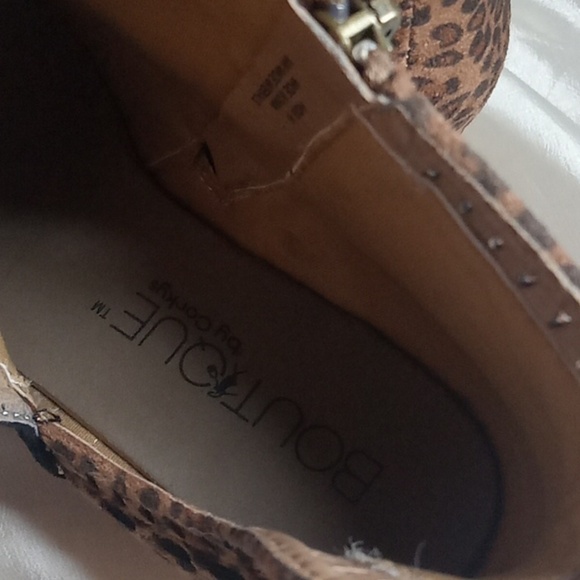Boutique by Corkys zip up ankle boots cheetah - Picture 6 of 7